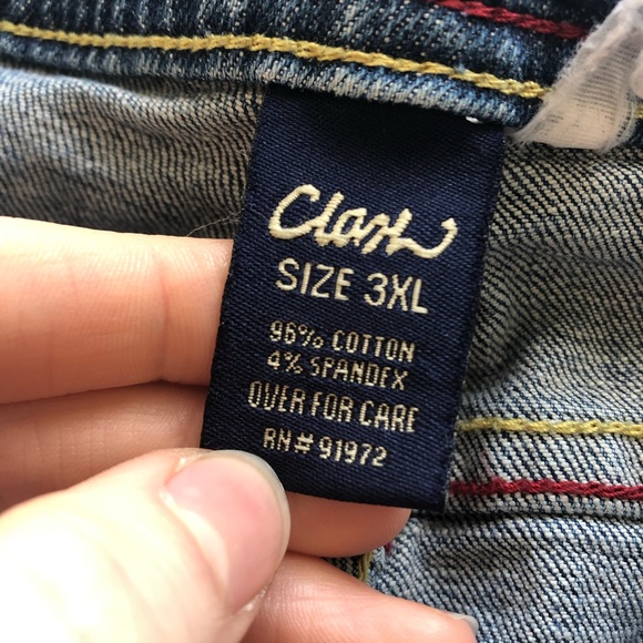 Clash Jean Shorts - Picture 2 of 10